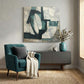 'Echoes in Teal' Canvas Print, 82 × 82cm
