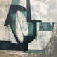 'Echoes in Teal' Canvas Print, 82 × 82cm