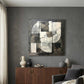 'The Structured Divide' Canvas Print, 82 × 82cm