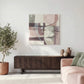 'Blush Alignment' Canvas Print, 82 × 82cm
