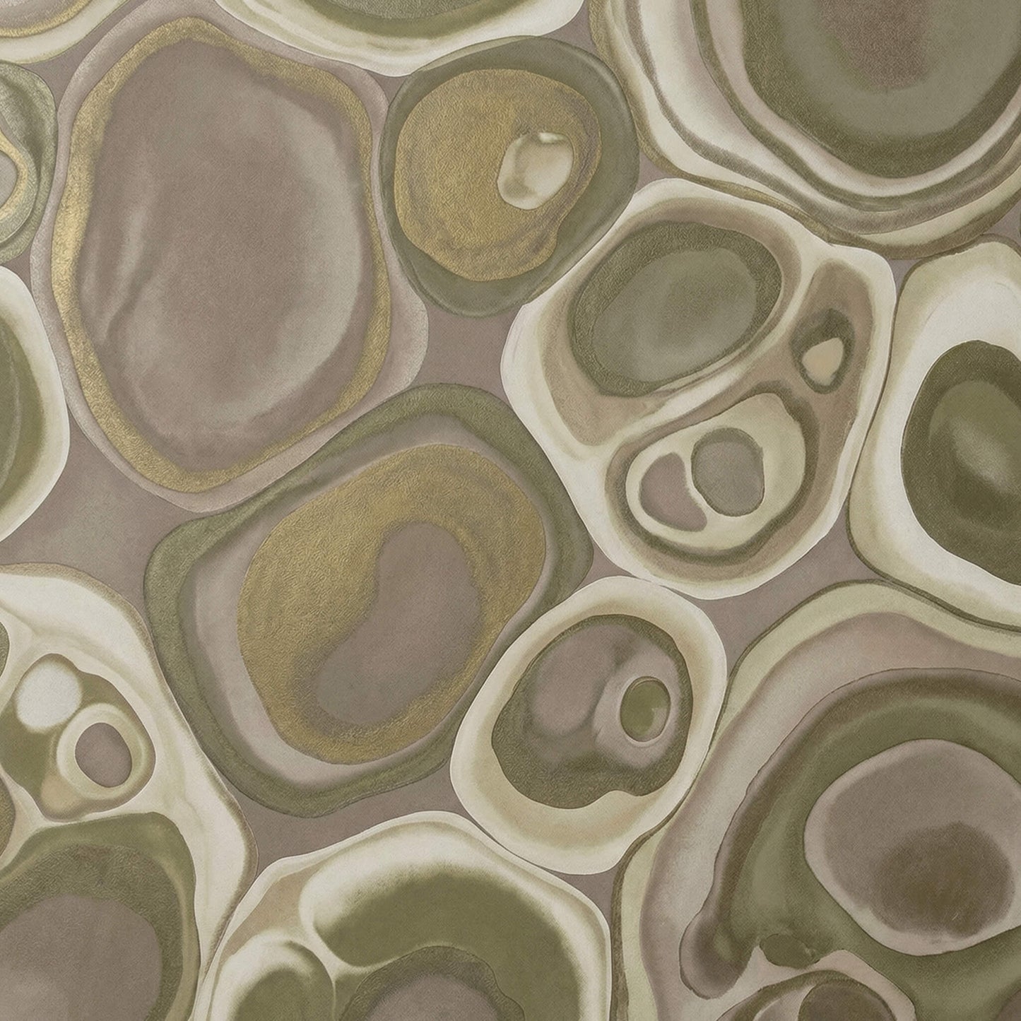 'Botanical Stone' Canvas Print, 82 × 82cm