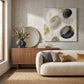 'Golden Orbit' Canvas Print, 82 × 82cm