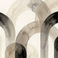 'Balanced Arcs' Canvas Print, 82 × 82cm