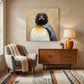 'Noble Penguin' Canvas Print, 82 × 82cm
