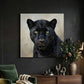 'The Black Panther' Canvas Print, 82 × 82cm