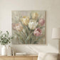 'Softly in Bloom' Canvas Print, 82 × 82cm