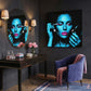 'Statement in Pink' Canvas Print, 82 × 82cm