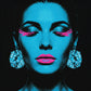 'The Midnight Icon' Canvas Print, 82 × 82cm
