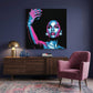 'The Neon Moment' Canvas Print, 82 × 82cm