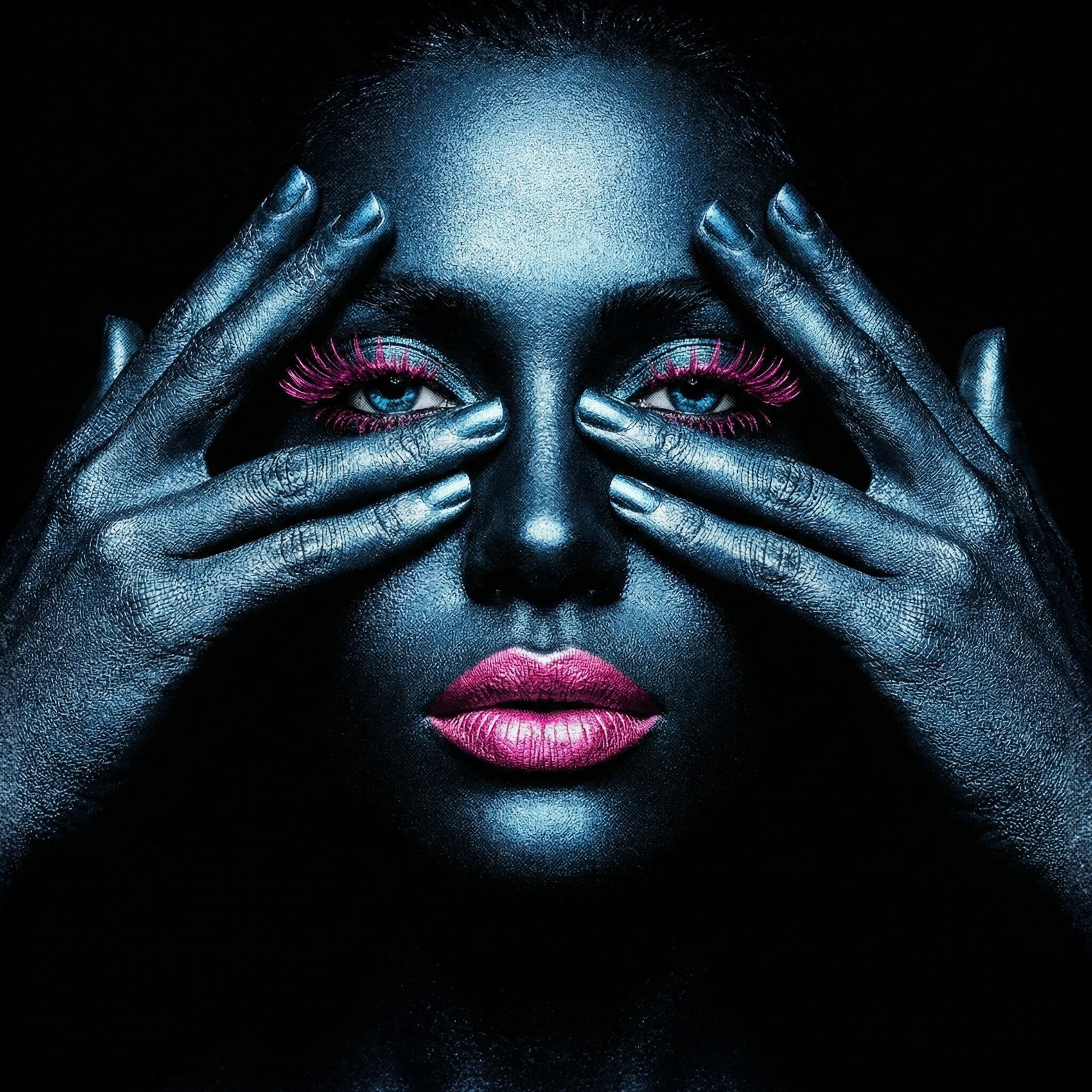 'Glow in the Dark' Canvas Print, 82 × 82cm