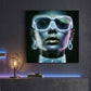 'Illuminated Noir' Canvas Print, 82 × 82cm