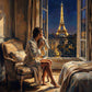 'Evening in Paris' Canvas Print, 82 × 82cm