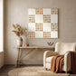 'Terracotta Tiles' Canvas Print, 82 × 82cm