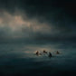 'Waiting for the Wave' Canvas Print, 82 × 82cm