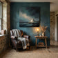 'Haven on the Rocks' Canvas Print, 82 × 82cm