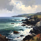 'Clifftop Breeze' Canvas Print, 82 × 82cm