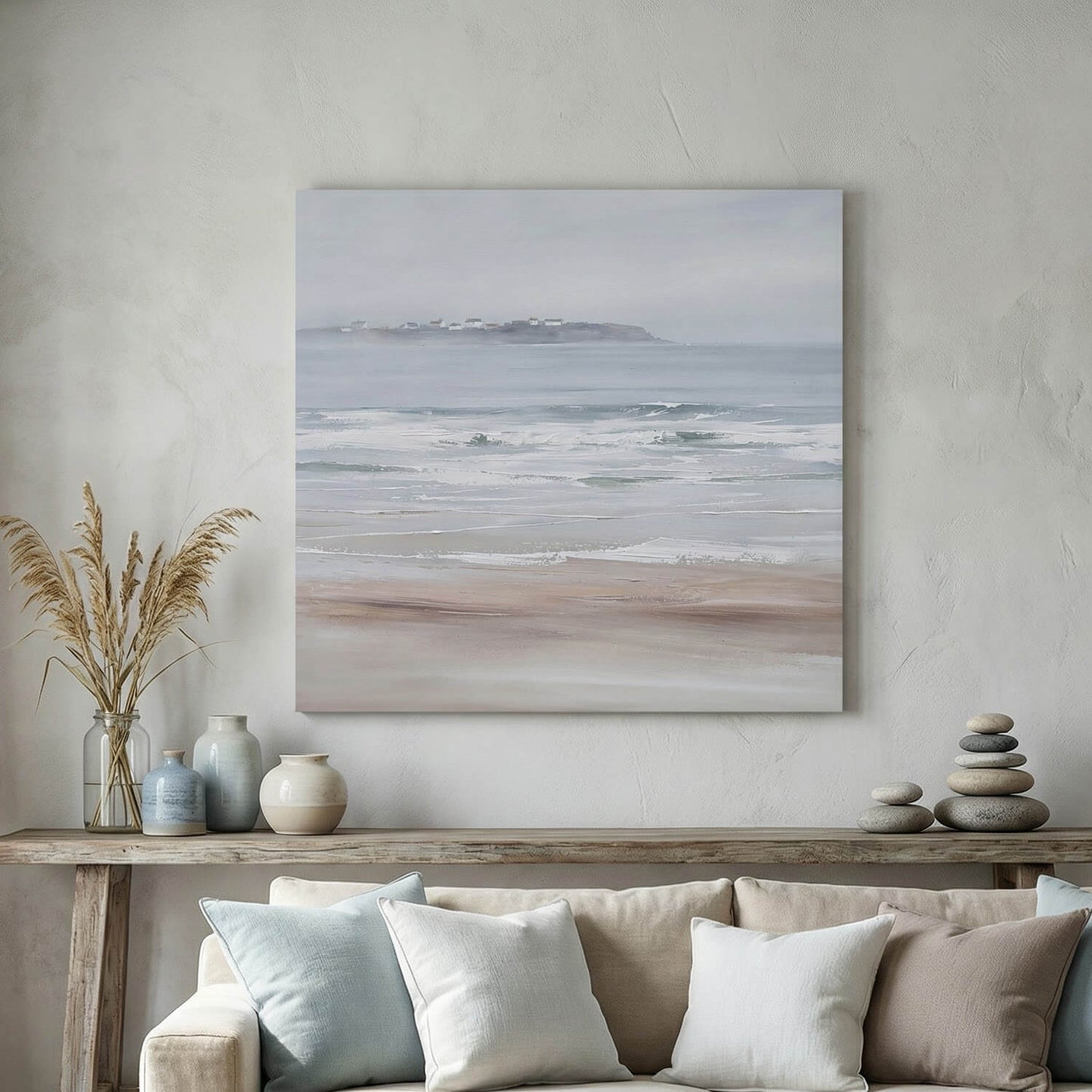 'Morning Drift' Canvas Print, 82 × 82cm