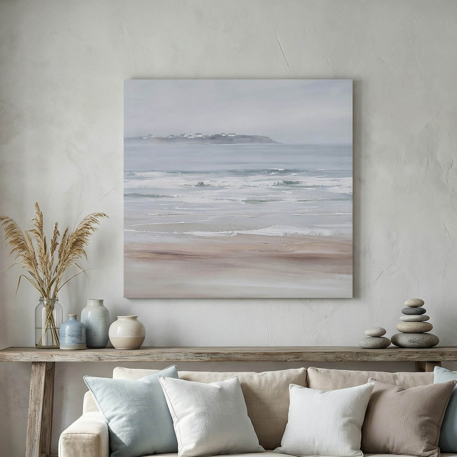 'Morning Drift' Canvas Print, 82 × 82cm