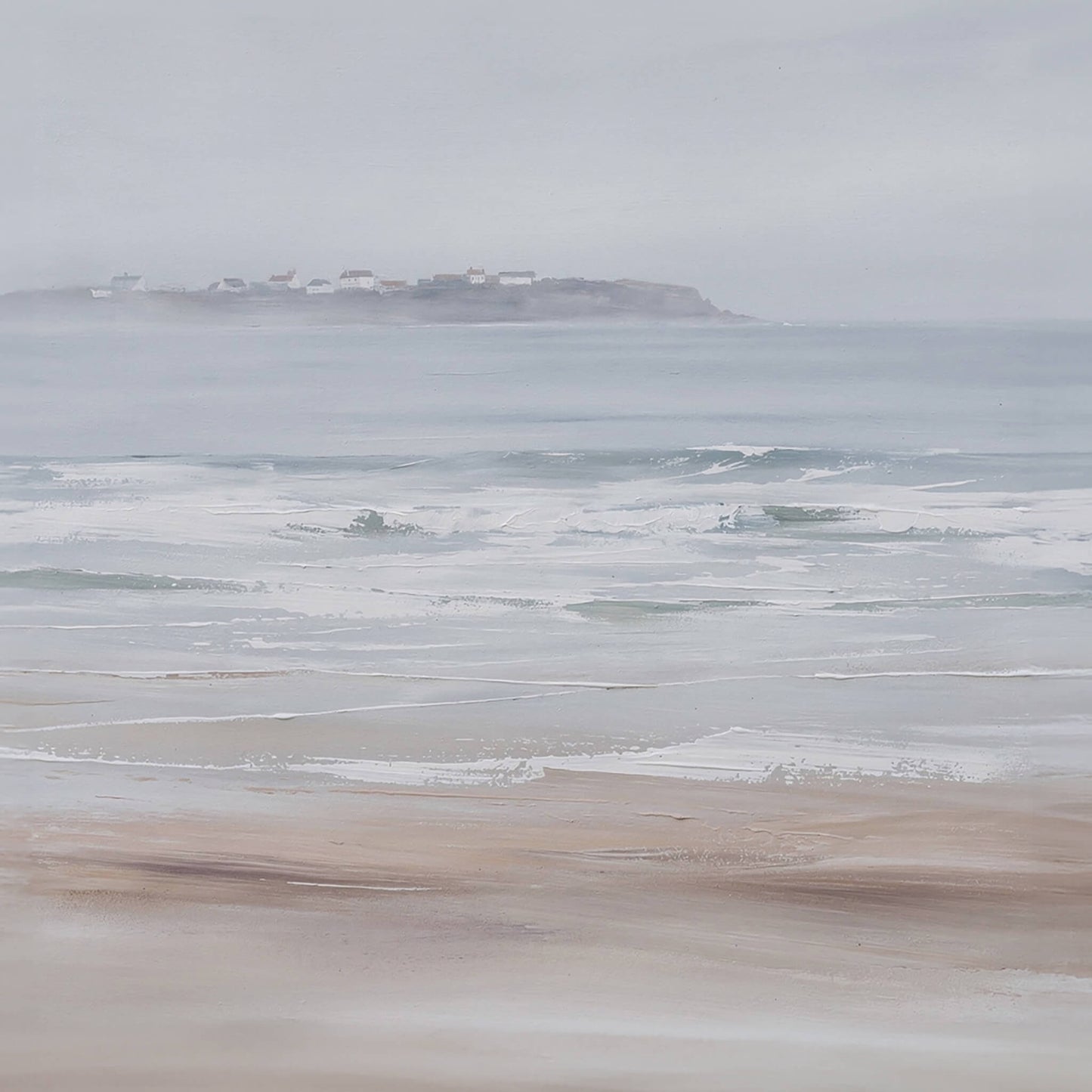 'Morning Drift' Canvas Print, 82 × 82cm
