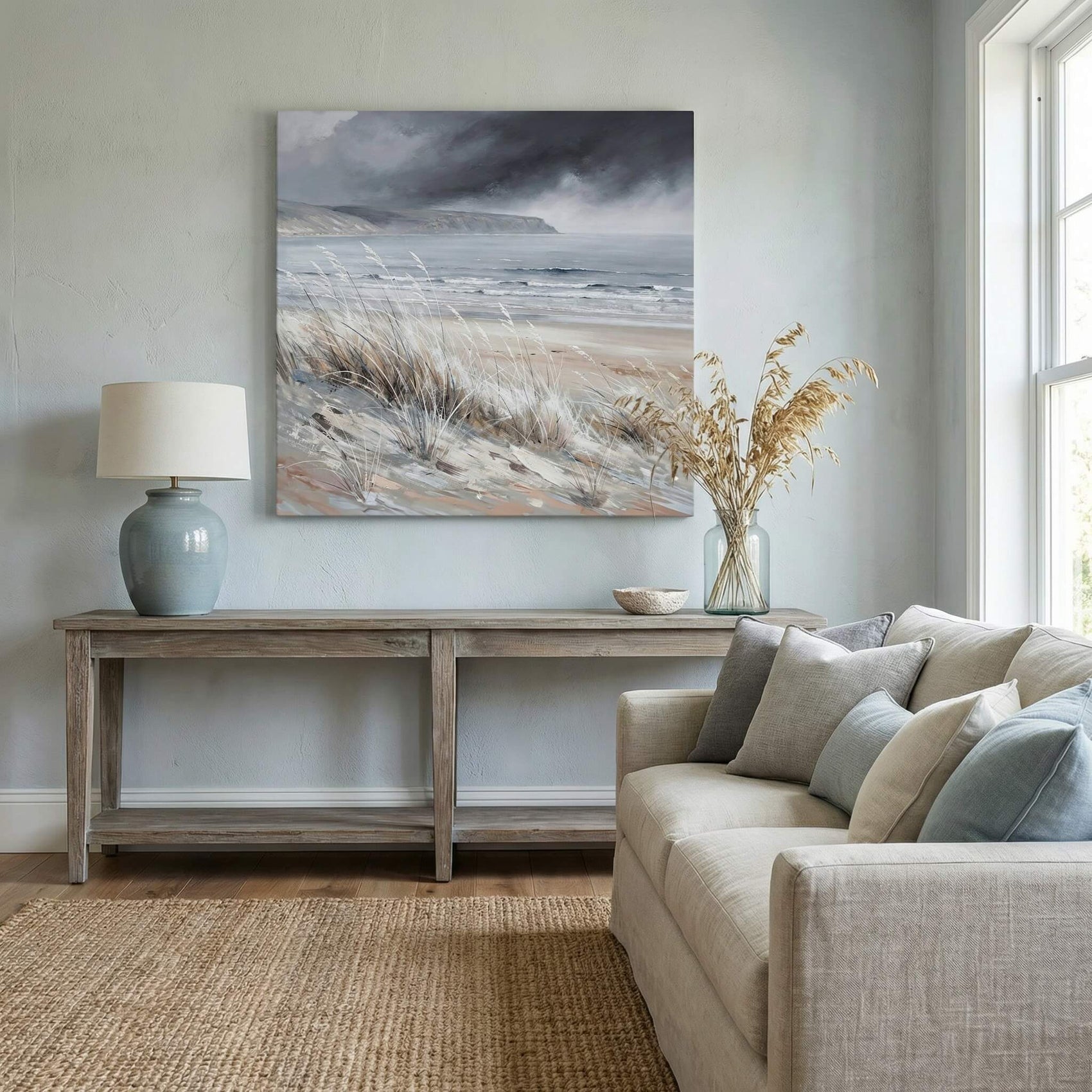 'Whispering Dunes' Canvas Print, 82 × 82cm