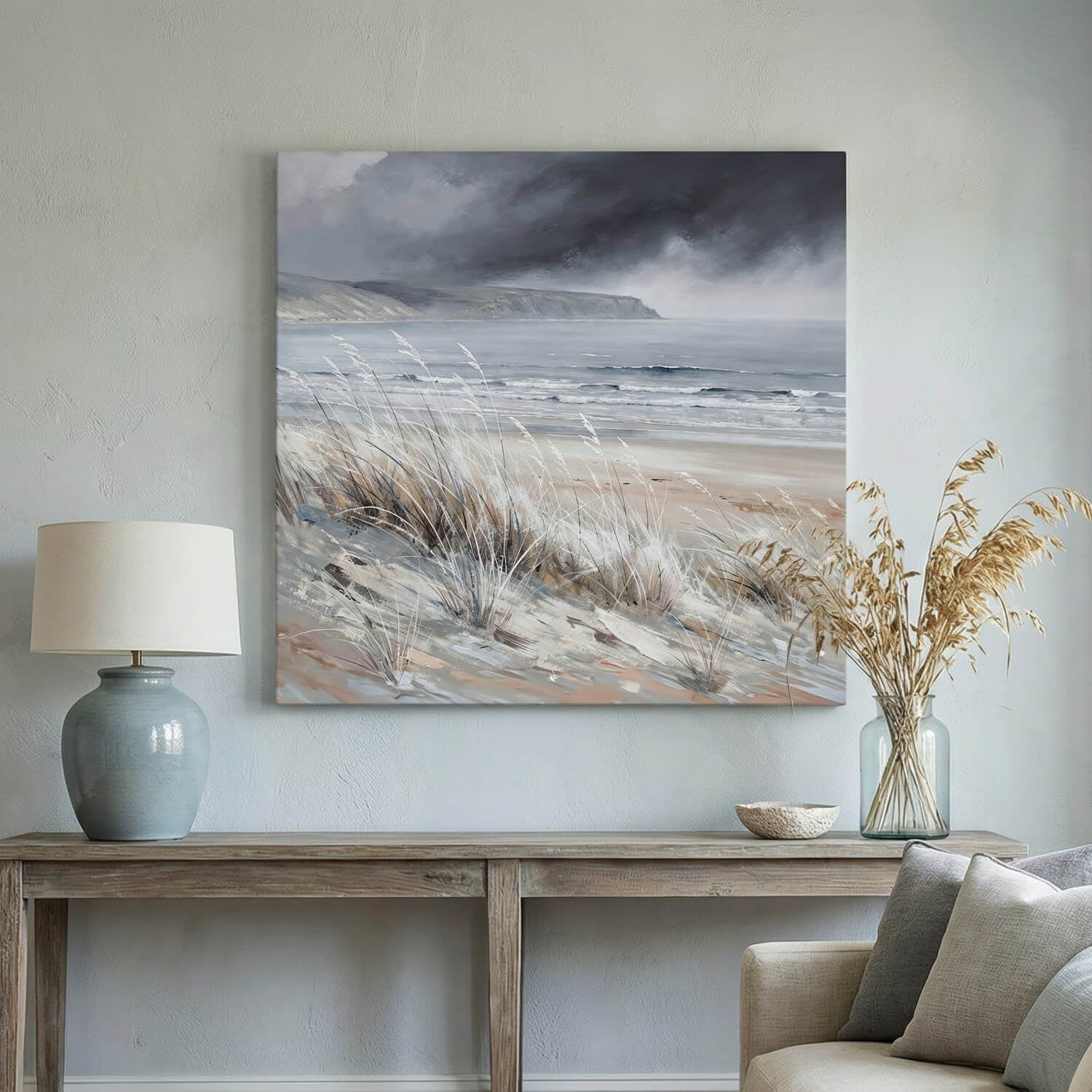 'Whispering Dunes' Canvas Print, 82 × 82cm