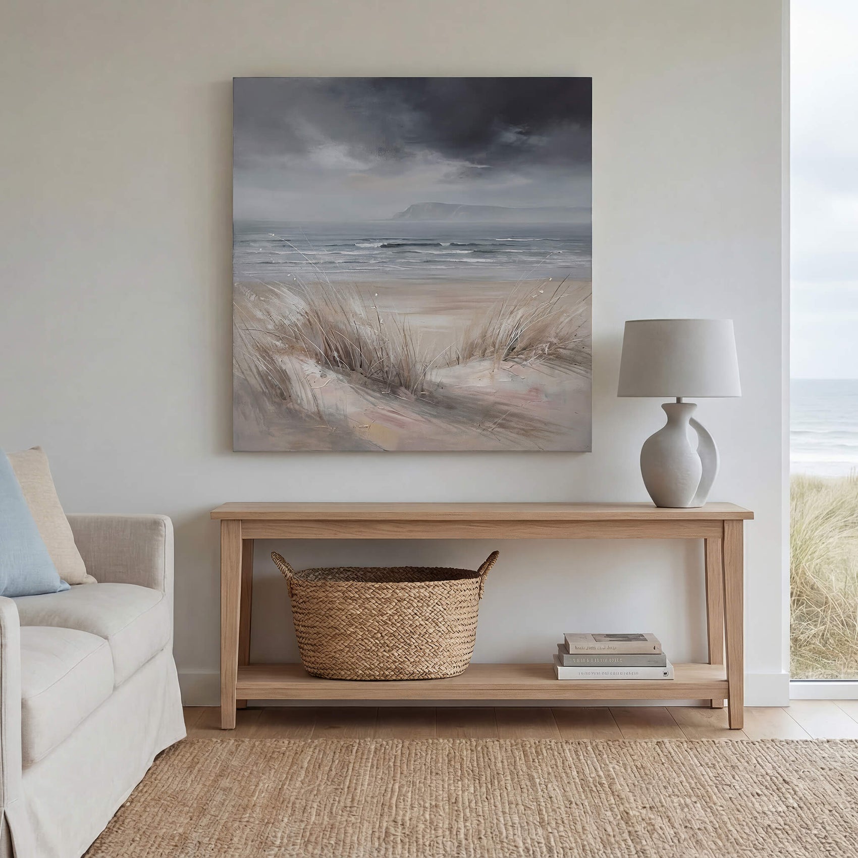 'Windswept Horizon' Canvas Print, 82 × 82cm