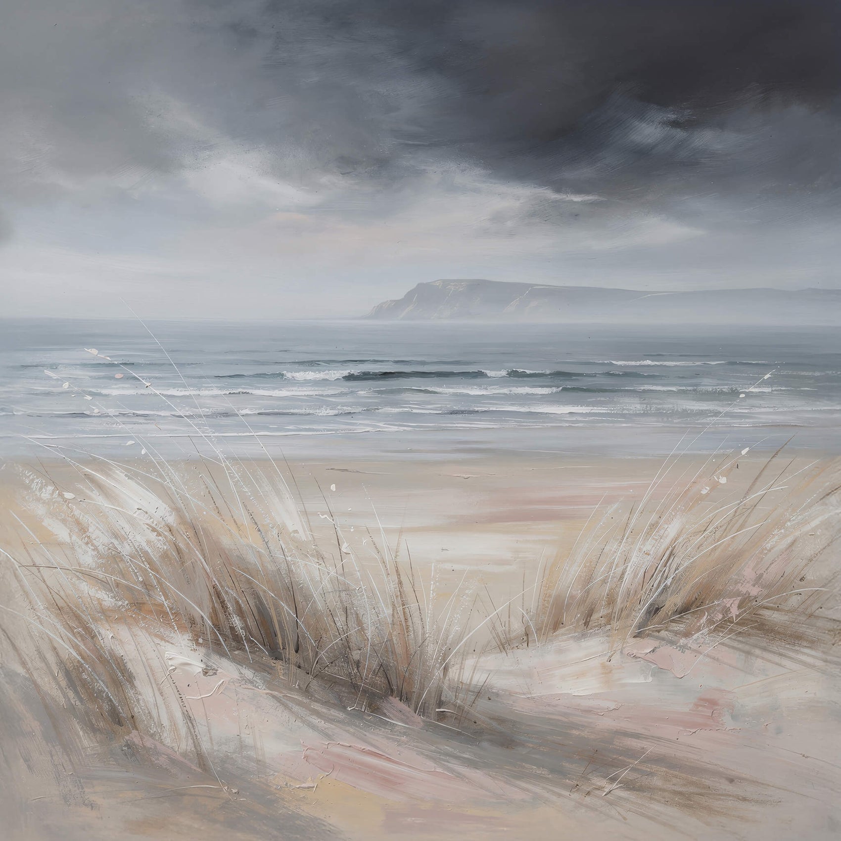 'Windswept Horizon' Canvas Print, 82 × 82cm