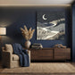 'Midnight Dunes' Canvas Print, 82 × 82cm
