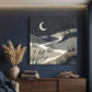 'Midnight Dunes' Canvas Print, 82 × 82cm